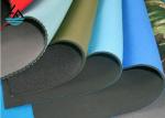 Printed Waterproof 3mm Neoprene Rubber Sheet Fabric Pure Color Light Weight