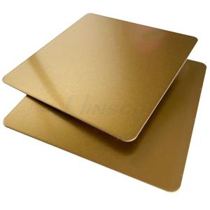 Wholesale Vibration Titanium Gold Surface Elevator Stainless Steel Decorative Sheet from china suppliers