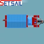 Customized Self Propell Jet Suction Gold Dredger for River Diamond at Affordable