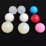POM PP PTFE PEEK PMMA PA66 Solid Nylon Plastic Ball 1.588mm 2.0mm 2.381mm 2.5mm