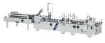 Auto Folder Gluer Corrugated Carton Machinery For Packaging / Printing