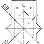 Small Valve Actuator Mounting Kits Star Reduction Adaptor To Adapt Actuators To