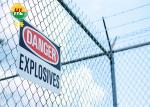 Heavy Duty 10 Gauge 3mm Galvanized Chain Link Fence 8 Ft X 50 Ft