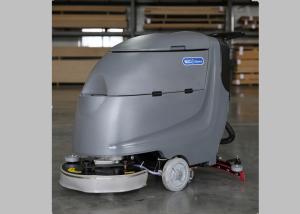 Wholesale 20 Inch Brush Walk Behind Floor Scrubber Floor Washers Scrubbers With Deep Gray Body from china suppliers