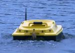 Carp Yellow sonar remote control fishing bait boat DEVC-303 RoHS Certification
