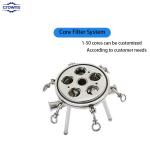 Max. Pressure 150 Psi-0.6mpa High Pressure Filter Housing for 50 GPM Flow Rate