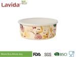 Heat Resistance Bamboo Fiber Storage Box , Reusable Biodegradable Food