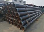 EN 10219 S355J0 Welded Steel Pipe Black Coating use for transmission