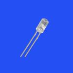 LED Flashing 4mm 0.5Hz 1/2 Duty Cycle Yellow Color 585nm 500mcd 80deg Concave