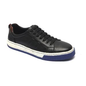 Wholesale OEM ODM Rubber Outsole Mens Leather Slip On Sneakers from china suppliers