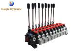 350 Bar 60 Lpm 9 Levers BSP 1/2"Port Hydraulic Control Valve For Truck And