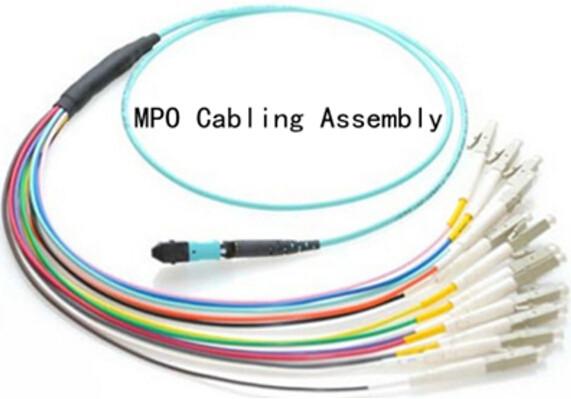 Quality MTP/MPO Fiber Optic Harness Fan-out/Breakout Cable simplex/duplex singlemode multimode for sale