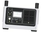 2000W 1920Wh LiFePO4 Battery Portable Power Station Solar Generator for Outdoor