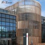 Hot sale ! Aluminum vertical curtain wall, aluminum box louver used for exterior