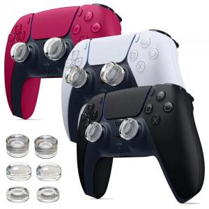 Wholesale Universal Crystal Clear Soft Liquid Silicone Thumb Grip Caps For PS5/ PS4/ PS3/ Switch Pro/Xbox One/Series X/S from china suppliers