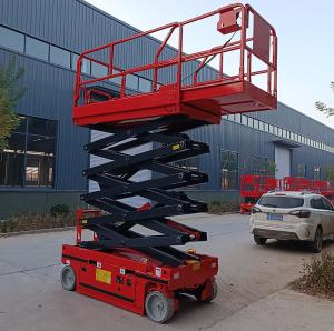 Wholesale 8m - 16m Aerial Work Platform Full Automatic Electric Scissor Lifts from china suppliers