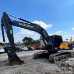 Used Volvo 240 Crawler Excavators Secondhand 24 Ton Excavator