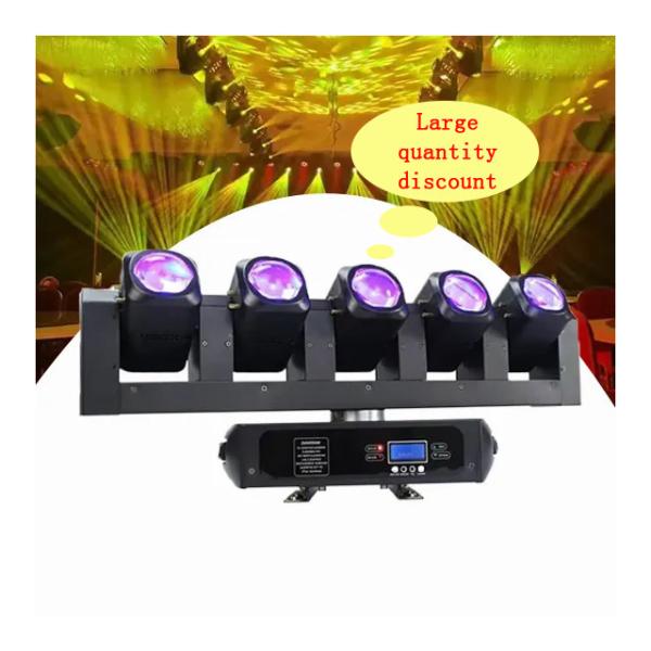 6PCS Stage Double Row Spider Effect Light for DJ Bar KTV Nightclub Disco 12 300W