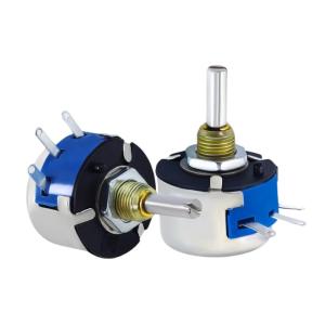 Wholesale WX14-12 3W Single Turn Wire Wound Potentiometer Without Locking 470 Ohms 1K 2K2 4K7 10K from china suppliers