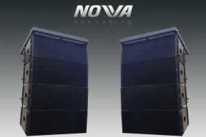 Wholesale Dual 10&quot; Stage Sound Line Array System , Pro Audio Speakers Speaker Sound System For Outdoors 65Hz - 20kHz from china suppliers