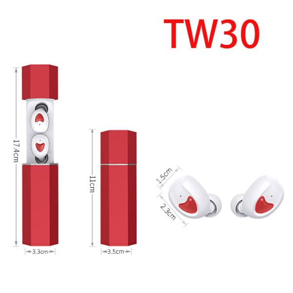 TW30 Earphones Bluetooth 5.0 Mini In-Ear Earbuds Headset Binaural HiFi Stereo