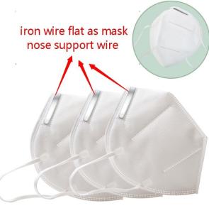 Wholesale Disposable Protection KN95 Air Mask 10 Pcs / Pack Non Woven Melt Blown White Factory Directly Sales from china suppliers