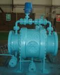 DN300 - 2600 mm Hydraulic counter weight Flanged Globe Valve / spherical Valve