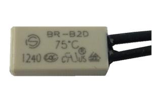 Wholesale BR-B2D AC Thermal Protector For Automotive Heating Pad , Bimetallic Disc Thermostats from china suppliers