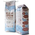 Resealable Snack Stand up Zipper Pouch aluminum foil coffee bag for coffe