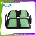 Club Car Golf Cart Front And Rear Green Leather Covers With Scratch Resistant
