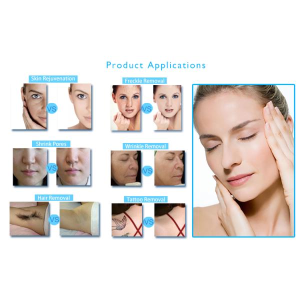 CE Approved Multifunction Beauty Machine OPT E-light IPL RF Nd YAG Laser Machine