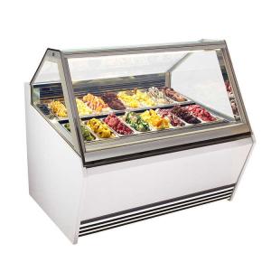 Wholesale Tecumseh Compressor 5ft Ice Cream Scoop Display Freezer from china suppliers