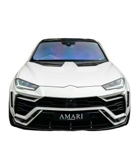 Wholesale 1016 Style Lamborghini Body Kit Urus Carbon Fiber Front Lip Diffuser Spoiler Hood White from china suppliers