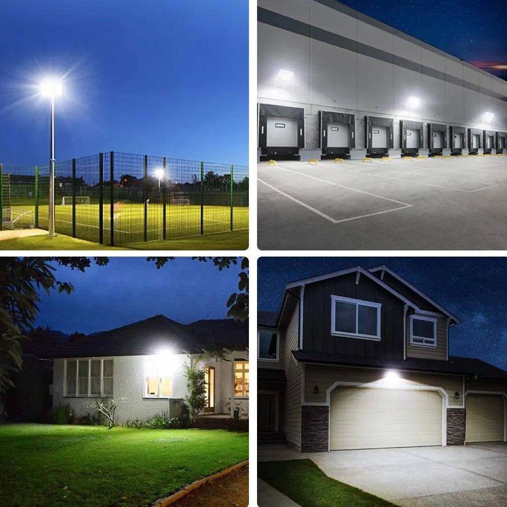 Waterproof Ip65 Outdoor 25watt 40watt 60watt 100watt 200watt LED Solar Garden Flood Lamp
