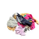 Used Industrial Absorbent Rag Mixed Color 100% Cotton T-Shirt Rags Coloured