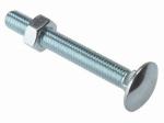 HDG/ZP/Plain And Stainless Steel Carriage Bolt DIN603 With Nut