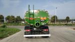 Liquid Garbage Transport Truck 17 Cubic Meters 900 Kg/M3 ABS System Rear Dumping