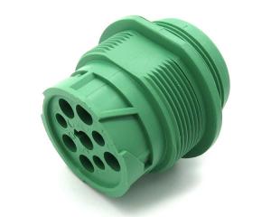 Wholesale Green Threaded Type 2 Deutsch 9 Pin J1939 Male Plug Connector with 9 Pins from china suppliers
