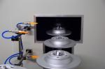 Electric Control Dip Coating System Automobile Brake Disc Induction Heating