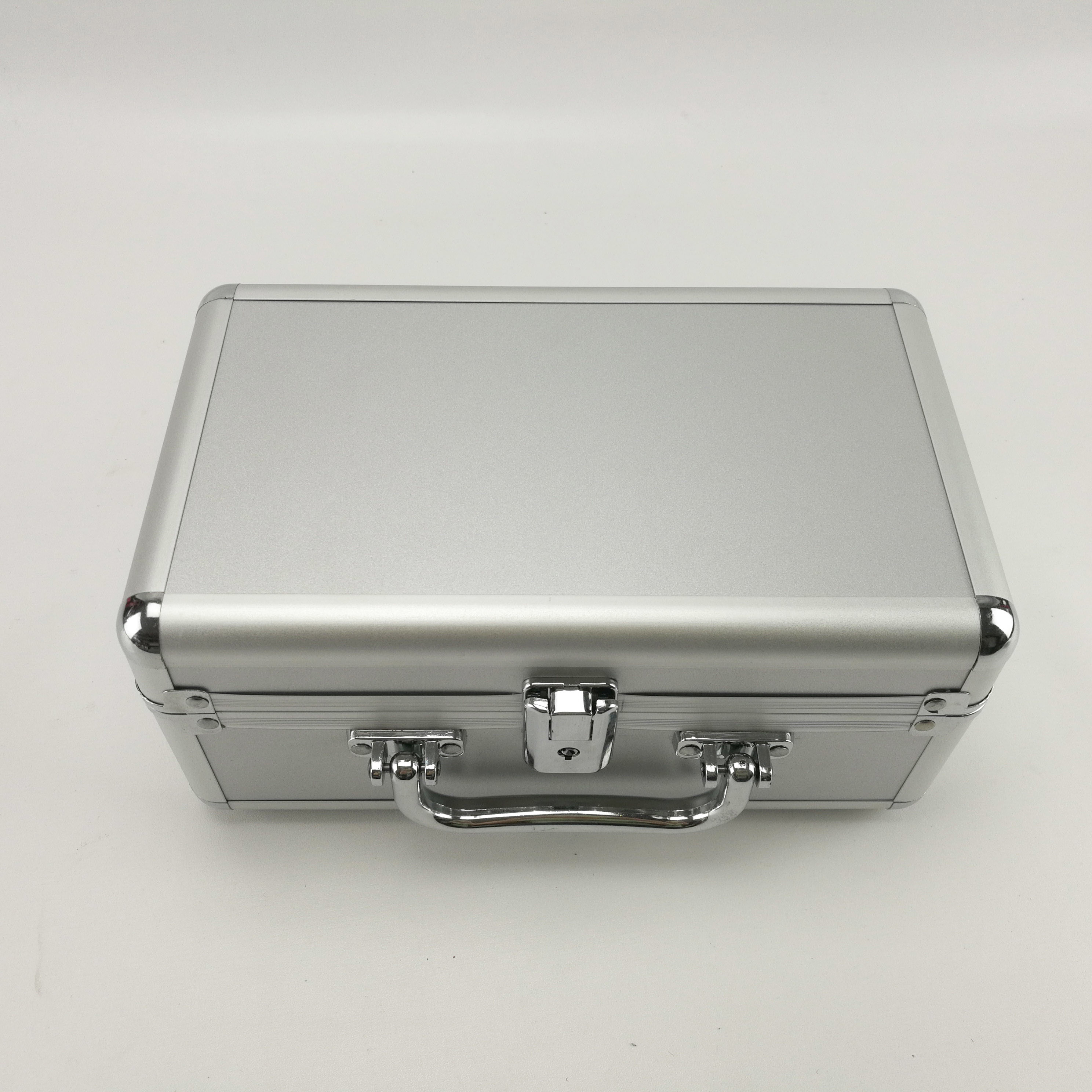 Big Empty Tools Aluminum Hard Case Alu - Plastic Panel Waterproof 250 * 150 * 115mm