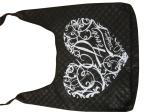 75g Square Veins Quilted Non Woven Promotional Bags, Eco-friendly Reusable Carry