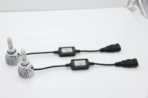 Wholesale T5 9005 56W 7600LM CSP Led Light Bulbs For Cars Silver Aluminum alloy Triple color from china suppliers