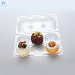 Transparent 24.5x17x4.5cm Disposable Fruit Tray