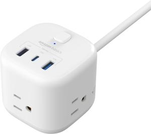 Wholesale Three USB Ports Power Strips With USB C 5V3A 15W Max , USB A1/A2 5V2.4A 12W Max from china suppliers