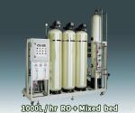 380V Deionized Water Filter System , 60HZ Ion Exchange Water Softener Resin