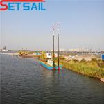 1500m Output Distance Hydraulic Cutter Suction Dredger with 298kw Auxiliary