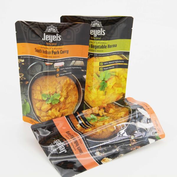 Cheese Pasta Pouch Company Supplies Soup Soy Tomato Sauce Packaging Plastic