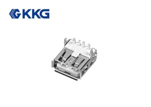 Wholesale 4 Pin USB Female Socket 90 Degree Right Angle 1.5A contact terminal from china suppliers