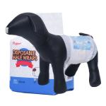 Super Absorbent Disposable Male Dog Diapers Leak Proof Non Woven Fabric