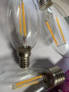 China 2w Filament Led Light Bulbs , Led Energy Saving Bulb Pc Glass on sale